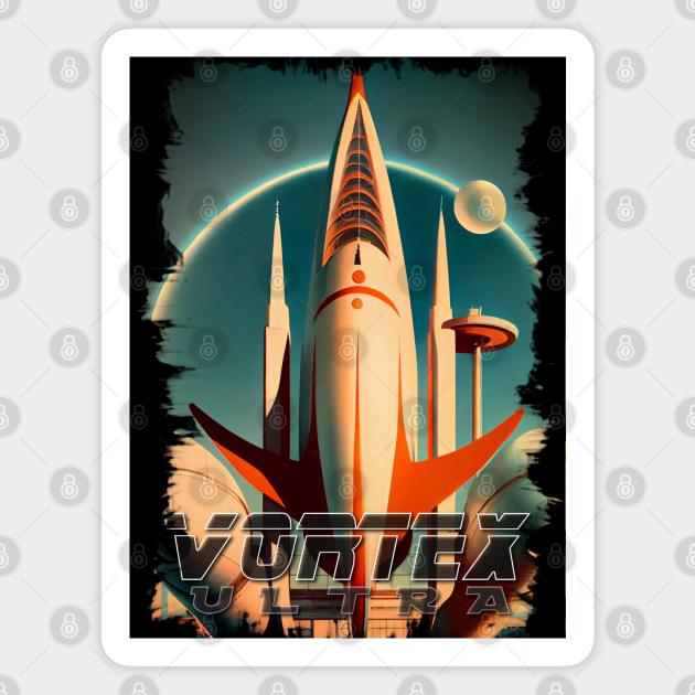 Rocket To Space #1 Magnet by MarkColeImaging